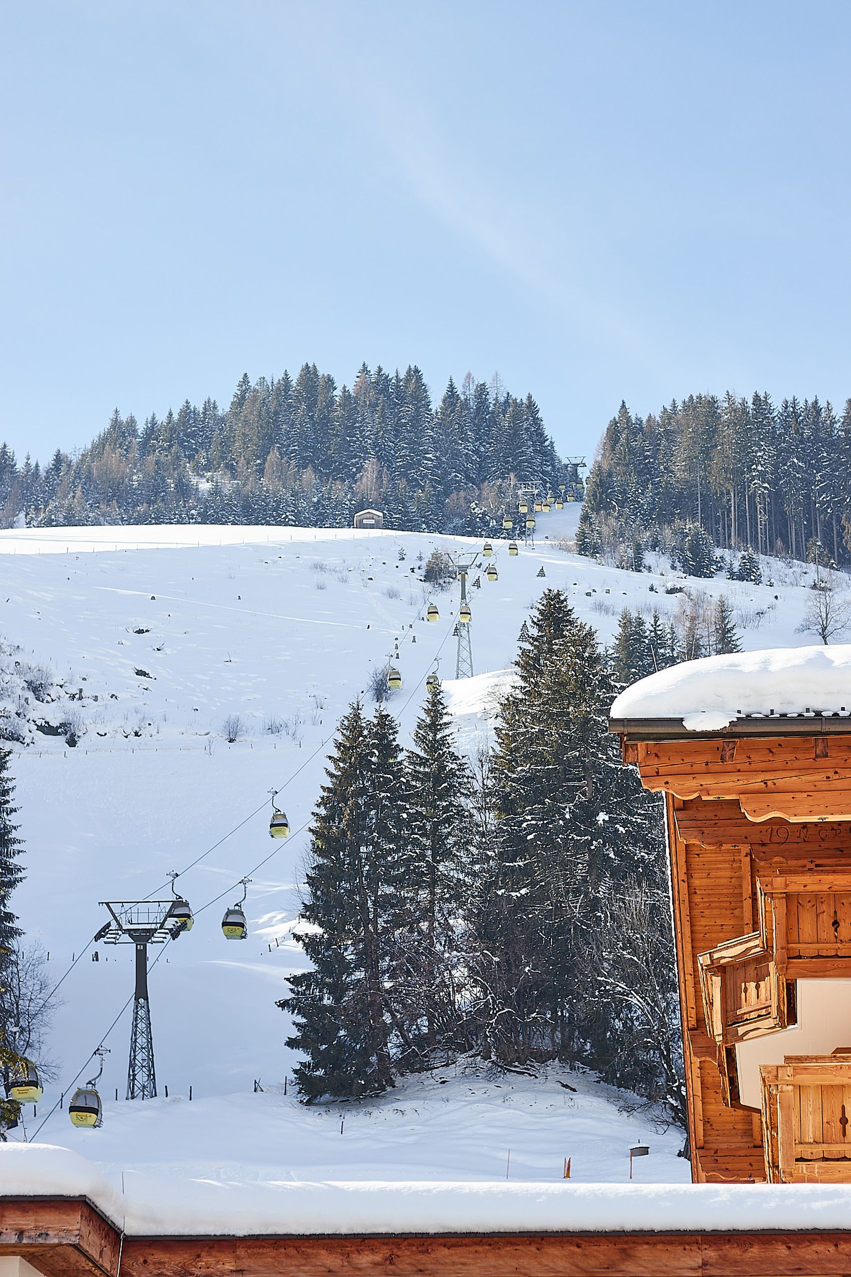 Umgebung mit Panoramabahn vom Hotel Nesslerhof in Grossarl