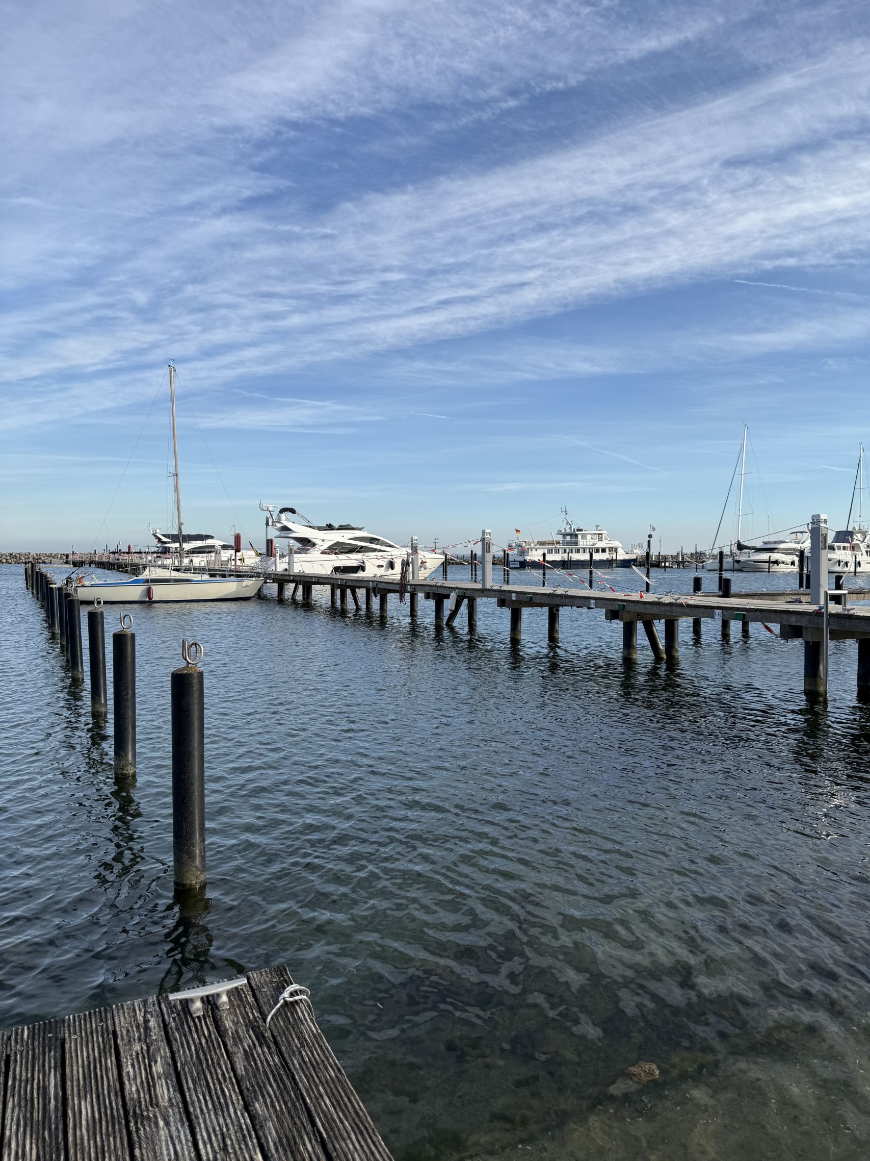 Unsere Ferienwohnung am Yachthafen von Grömitz