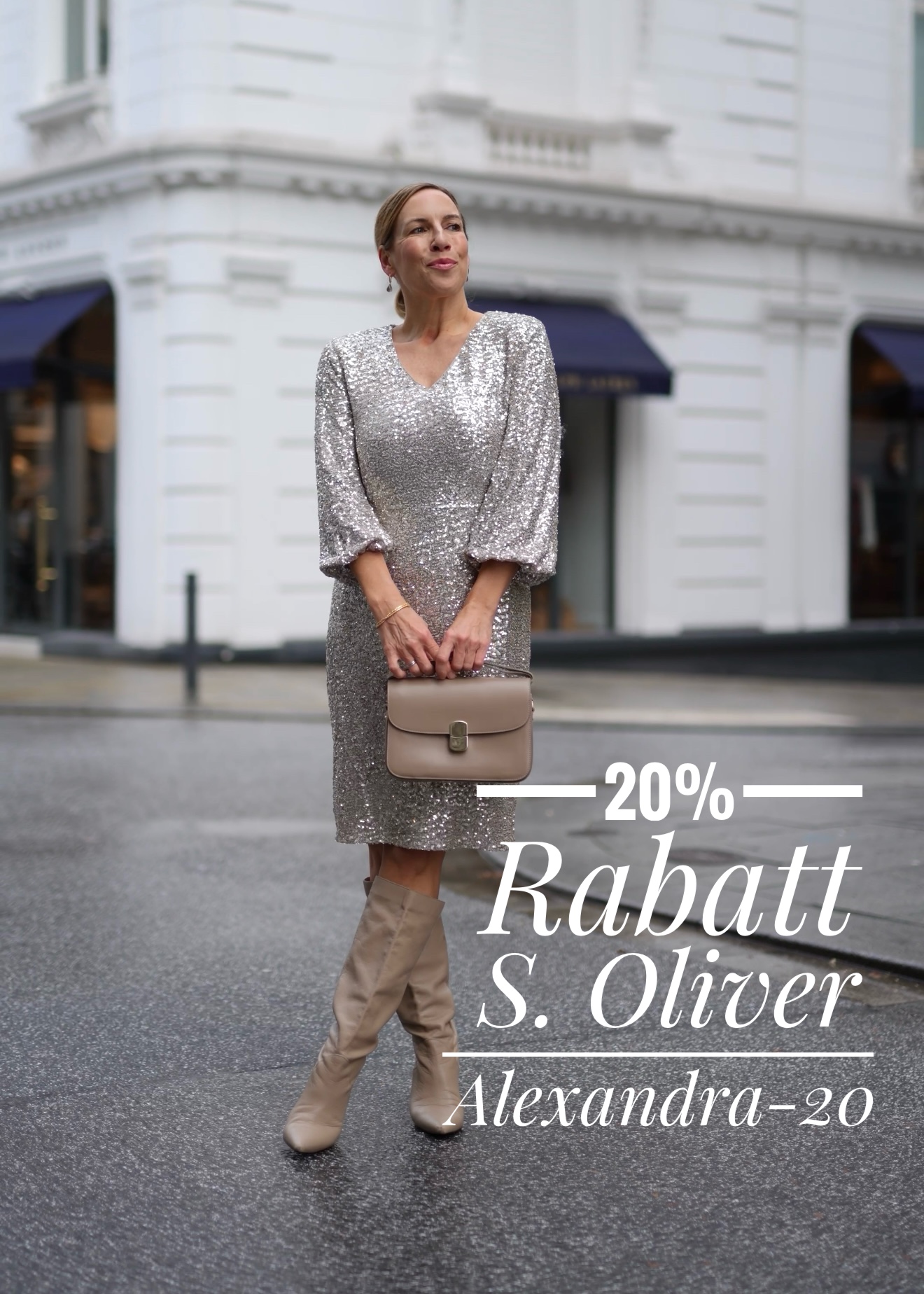 Paillettenkleid mit dem S. Oliver Rabattcode